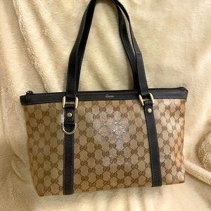 Gucci Crystal Abby Zip Tote